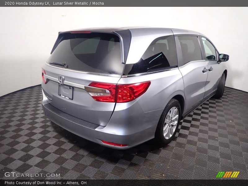 Lunar Silver Metallic / Mocha 2020 Honda Odyssey LX