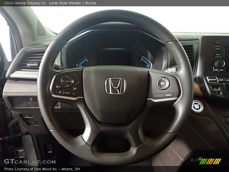Lunar Silver Metallic / Mocha 2020 Honda Odyssey LX