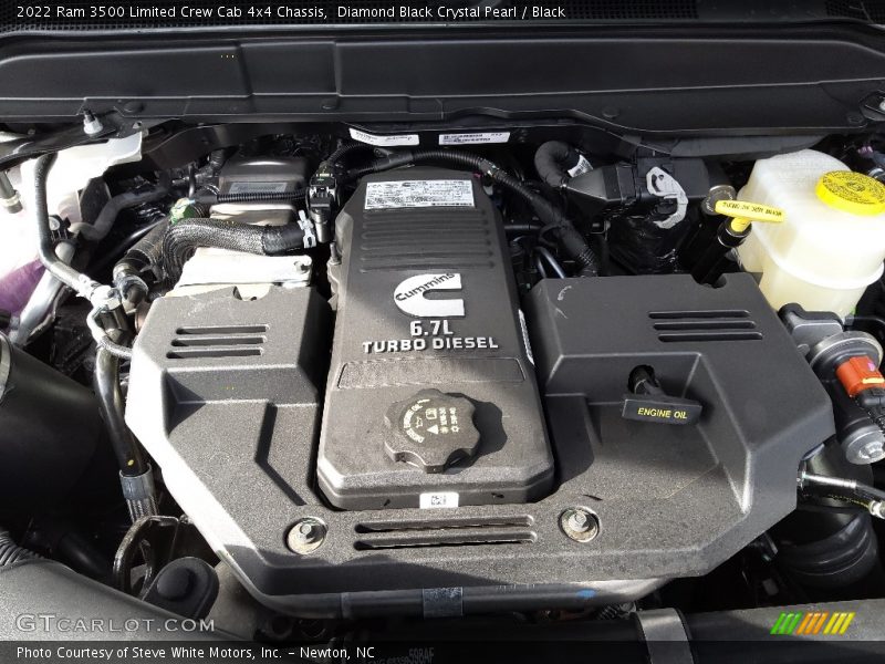  2022 3500 Limited Crew Cab 4x4 Chassis Engine - 6.7 Liter OHV 24-Valve Cummins Turbo-Diesel inline 6 Cylinder