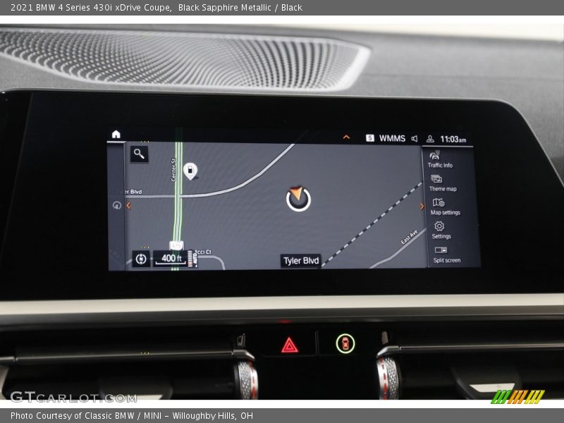Navigation of 2021 4 Series 430i xDrive Coupe
