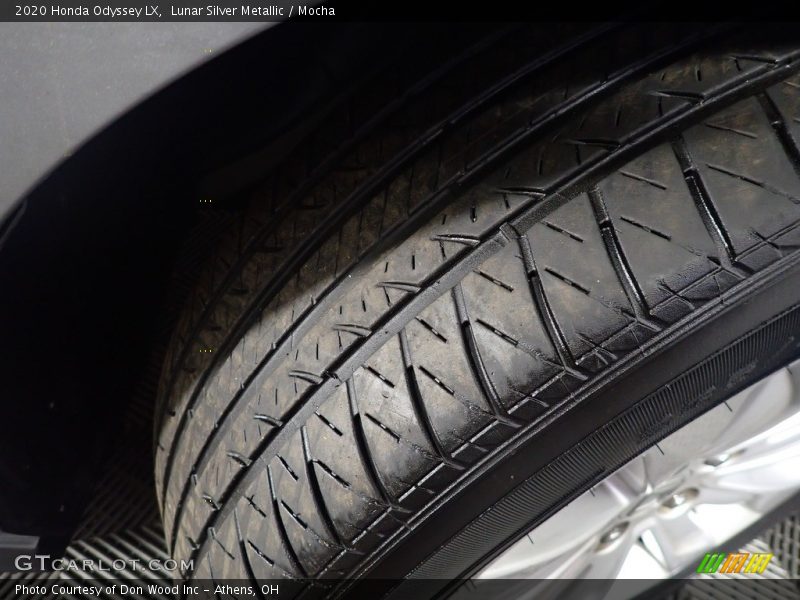 Lunar Silver Metallic / Mocha 2020 Honda Odyssey LX