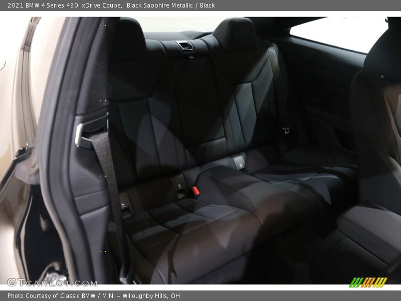 Rear Seat of 2021 4 Series 430i xDrive Coupe