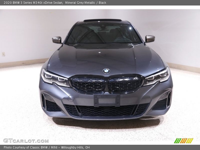 Mineral Grey Metallic / Black 2020 BMW 3 Series M340i xDrive Sedan