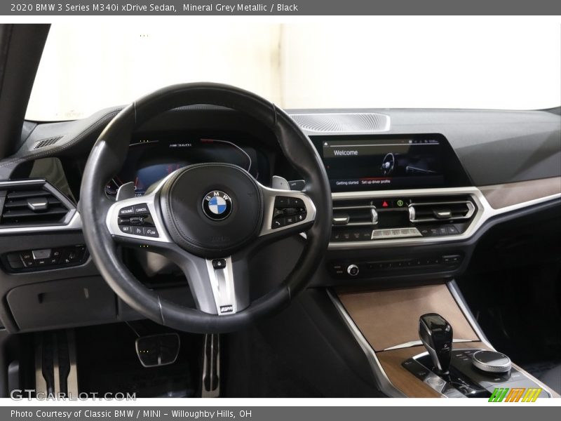 Mineral Grey Metallic / Black 2020 BMW 3 Series M340i xDrive Sedan