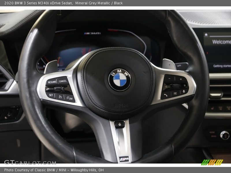 Mineral Grey Metallic / Black 2020 BMW 3 Series M340i xDrive Sedan