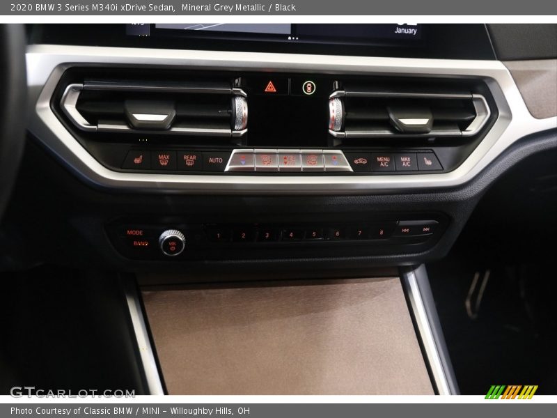 Mineral Grey Metallic / Black 2020 BMW 3 Series M340i xDrive Sedan