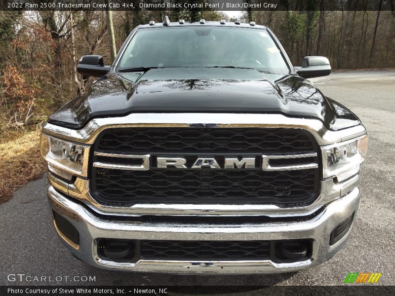Diamond Black Crystal Pearl / Black/Diesel Gray 2022 Ram 2500 Tradesman Crew Cab 4x4