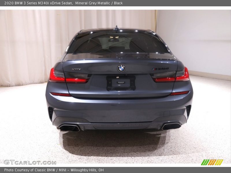 Mineral Grey Metallic / Black 2020 BMW 3 Series M340i xDrive Sedan