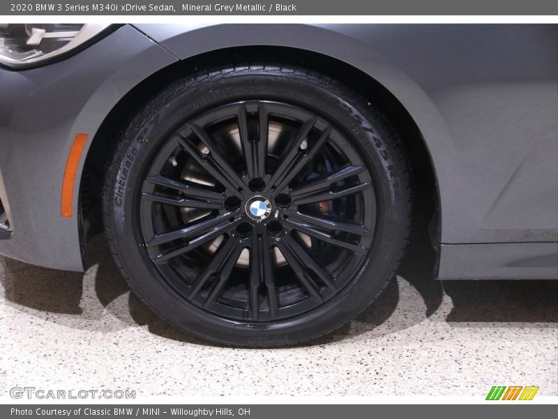 Mineral Grey Metallic / Black 2020 BMW 3 Series M340i xDrive Sedan