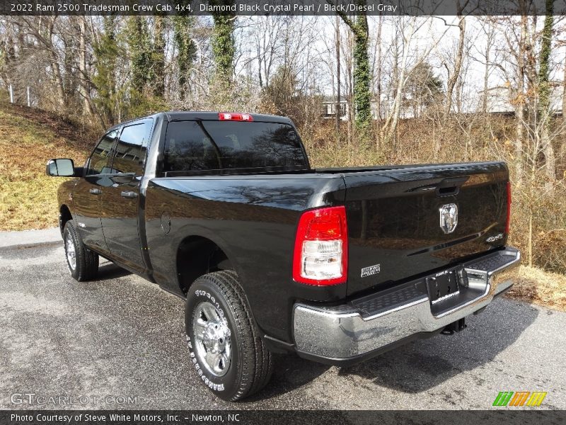Diamond Black Crystal Pearl / Black/Diesel Gray 2022 Ram 2500 Tradesman Crew Cab 4x4