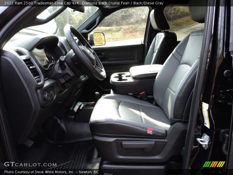 Diamond Black Crystal Pearl / Black/Diesel Gray 2022 Ram 2500 Tradesman Crew Cab 4x4