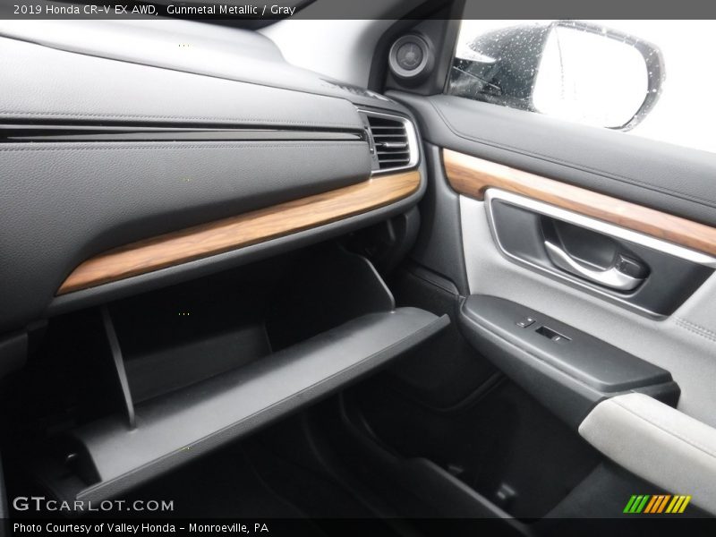 Gunmetal Metallic / Gray 2019 Honda CR-V EX AWD
