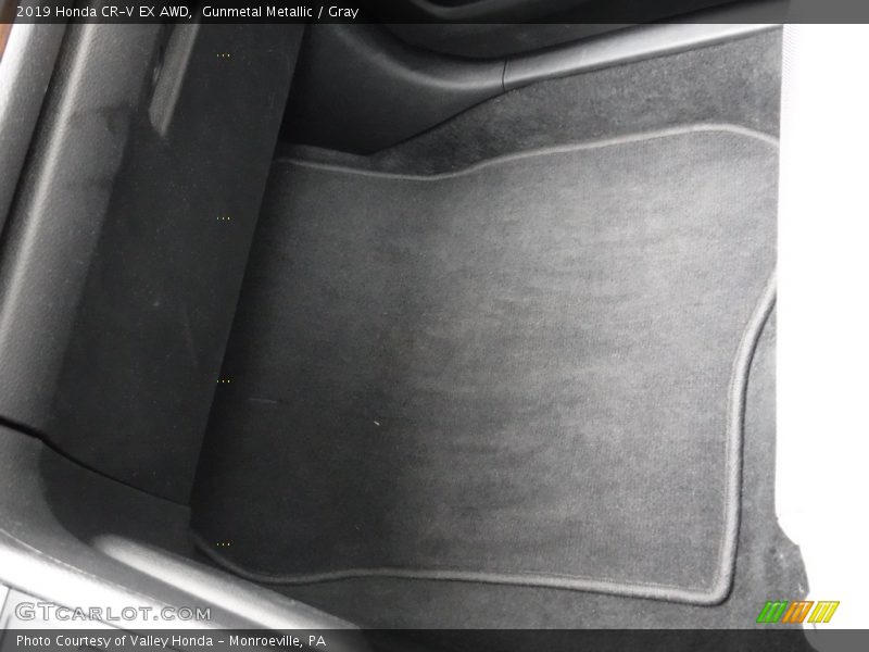 Gunmetal Metallic / Gray 2019 Honda CR-V EX AWD