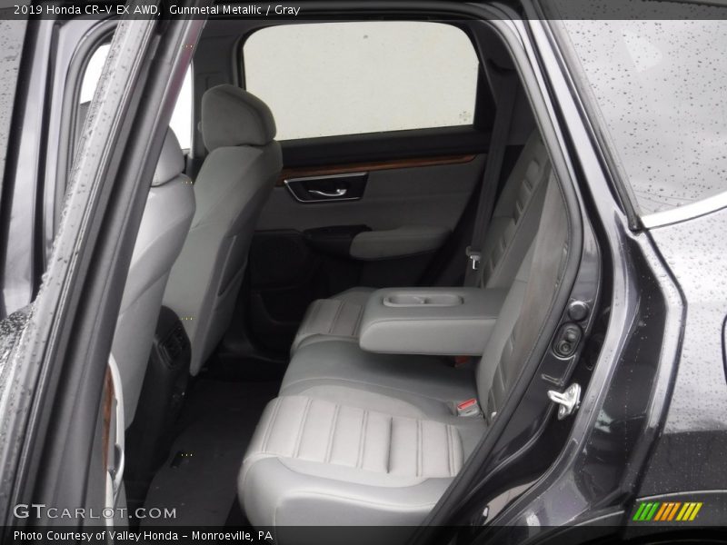Gunmetal Metallic / Gray 2019 Honda CR-V EX AWD