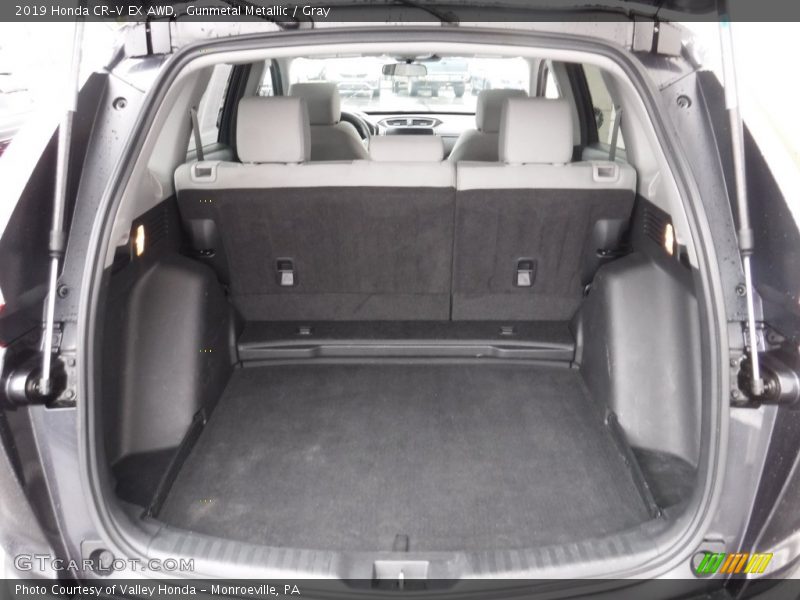 Gunmetal Metallic / Gray 2019 Honda CR-V EX AWD