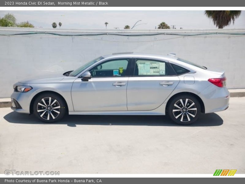  2023 Civic EX Sedan Morning Mist Metallic