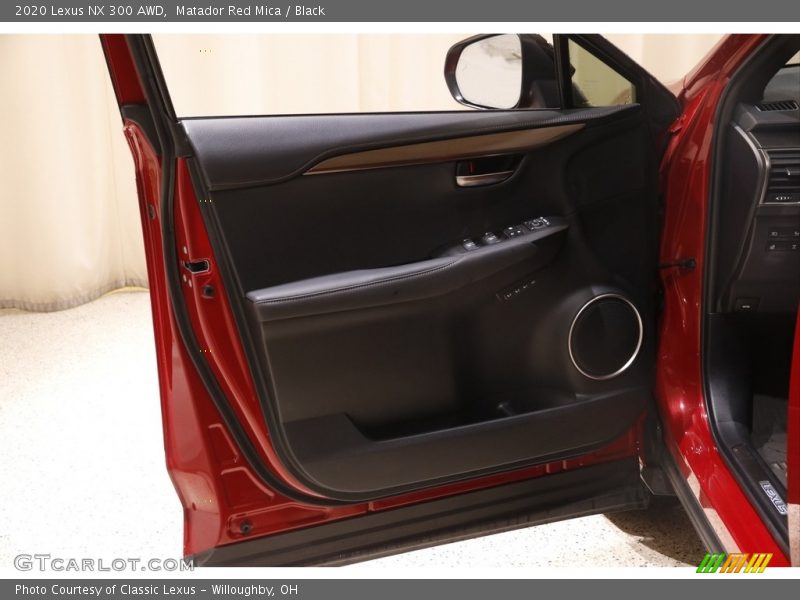 Matador Red Mica / Black 2020 Lexus NX 300 AWD