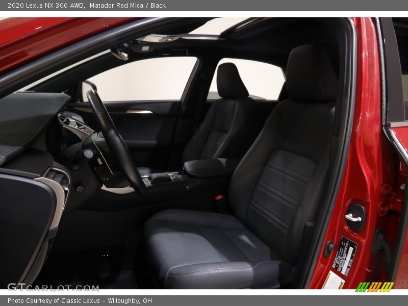 Matador Red Mica / Black 2020 Lexus NX 300 AWD