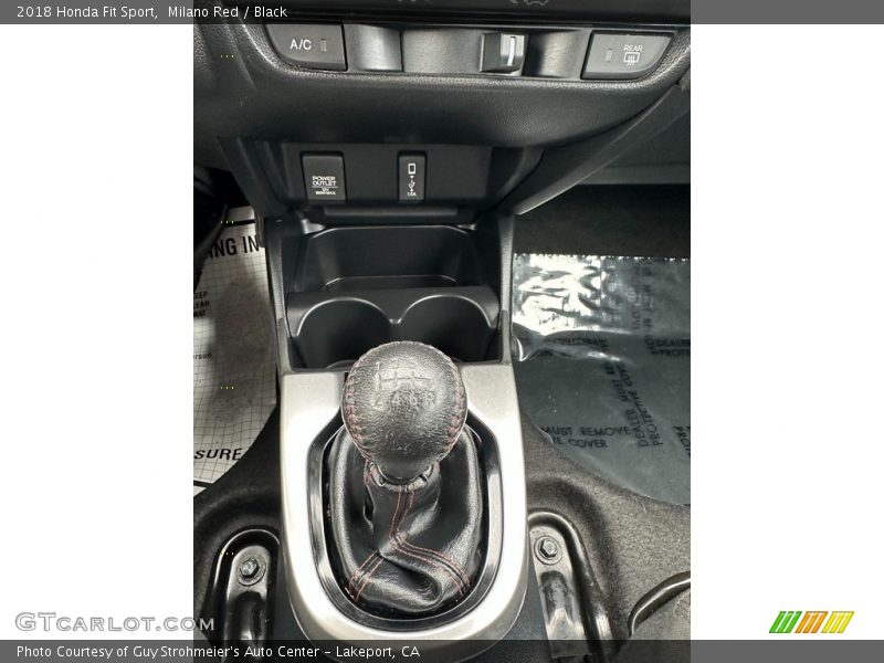  2018 Fit Sport 6 Speed Manual Shifter