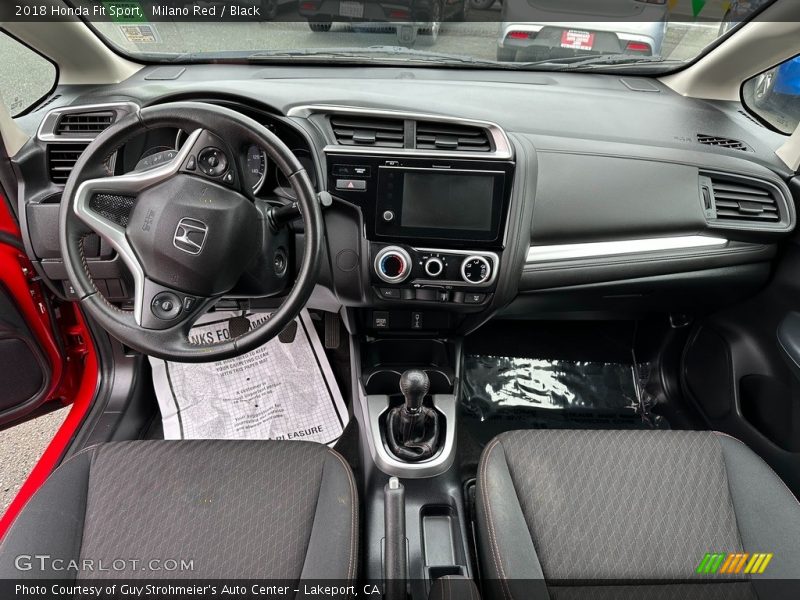 Dashboard of 2018 Fit Sport