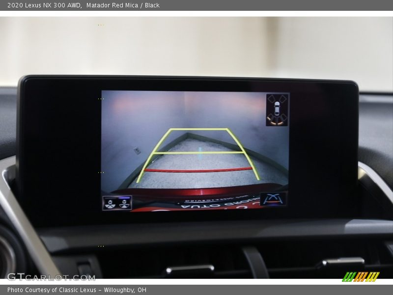 Matador Red Mica / Black 2020 Lexus NX 300 AWD