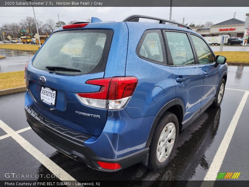 Horizon Blue Pearl / Gray 2020 Subaru Forester 2.5i