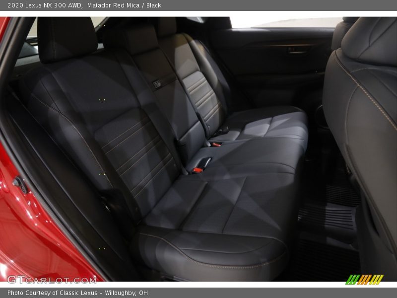 Rear Seat of 2020 NX 300 AWD