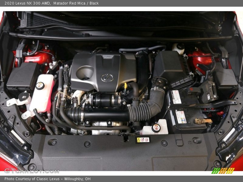  2020 NX 300 AWD Engine - 2.0 Liter Turbocharged DOHC 16-Valve VVT-i 4 Cylinder