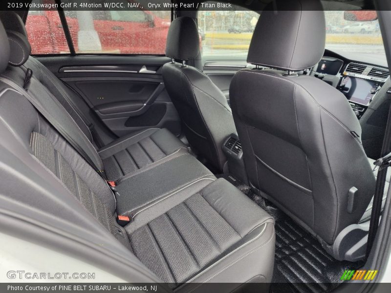 Rear Seat of 2019 Golf R 4Motion W/DCC. NAV.