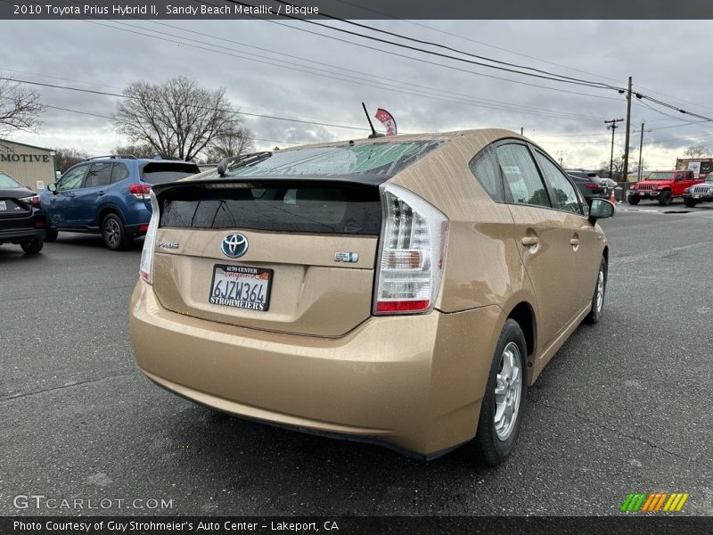 Sandy Beach Metallic / Bisque 2010 Toyota Prius Hybrid II