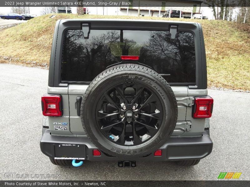 Sting-Gray / Black 2023 Jeep Wrangler Unlimited Sahara 4XE Hybrid