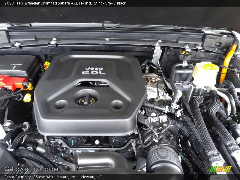 Sting-Gray / Black 2023 Jeep Wrangler Unlimited Sahara 4XE Hybrid