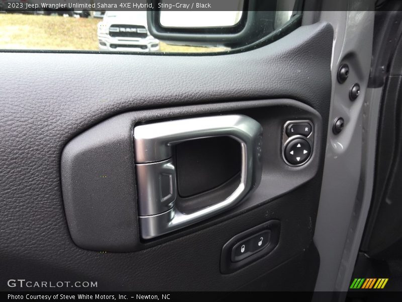 Sting-Gray / Black 2023 Jeep Wrangler Unlimited Sahara 4XE Hybrid