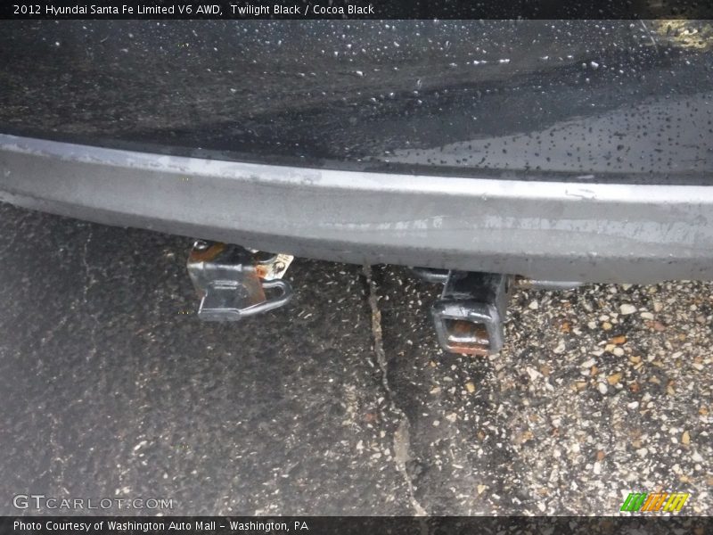Twilight Black / Cocoa Black 2012 Hyundai Santa Fe Limited V6 AWD