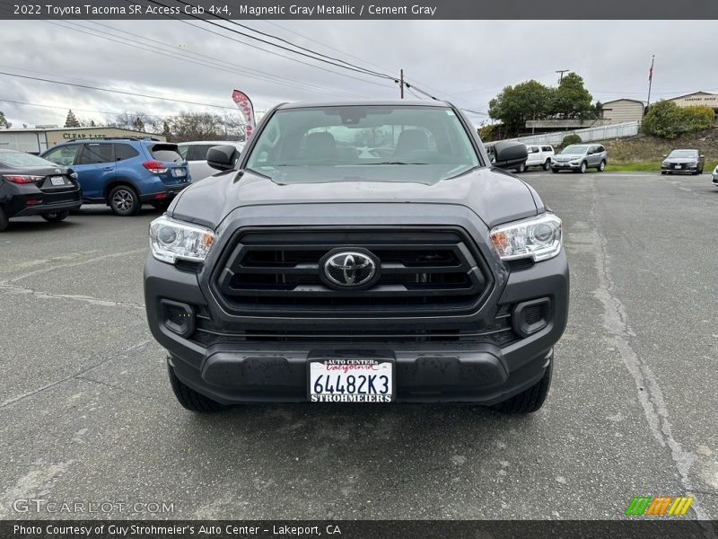 Magnetic Gray Metallic / Cement Gray 2022 Toyota Tacoma SR Access Cab 4x4