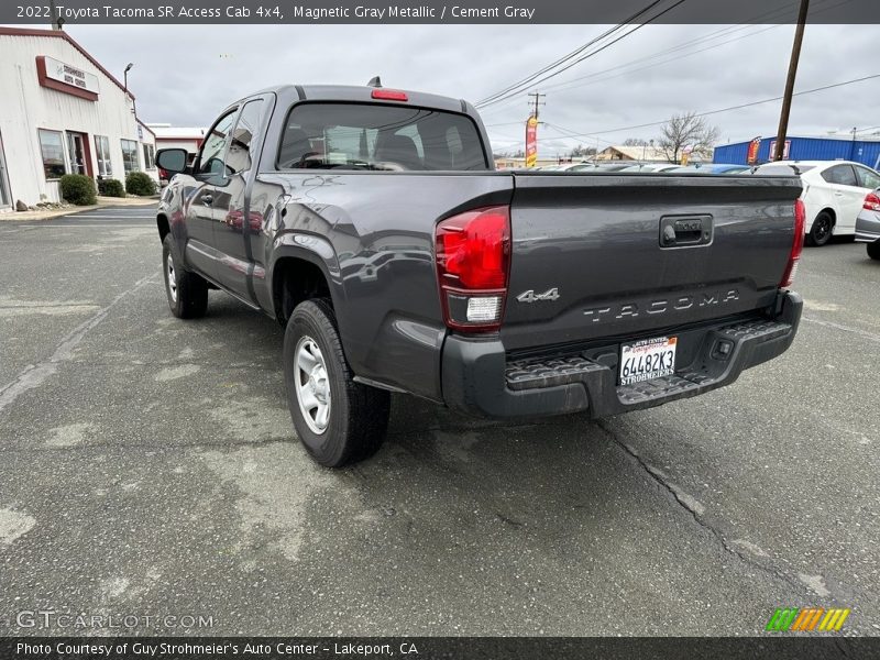Magnetic Gray Metallic / Cement Gray 2022 Toyota Tacoma SR Access Cab 4x4