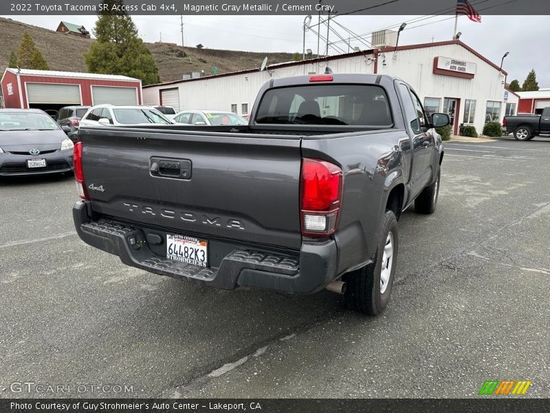 Magnetic Gray Metallic / Cement Gray 2022 Toyota Tacoma SR Access Cab 4x4