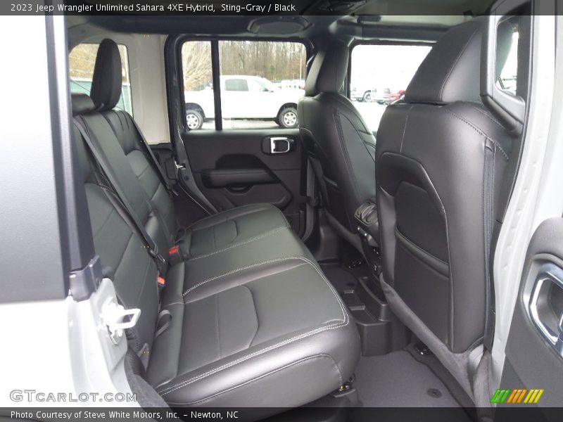 Sting-Gray / Black 2023 Jeep Wrangler Unlimited Sahara 4XE Hybrid
