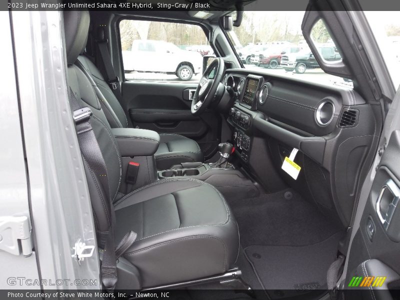 Sting-Gray / Black 2023 Jeep Wrangler Unlimited Sahara 4XE Hybrid