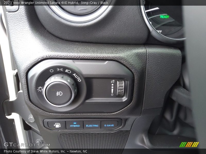 Sting-Gray / Black 2023 Jeep Wrangler Unlimited Sahara 4XE Hybrid