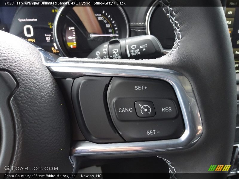 Sting-Gray / Black 2023 Jeep Wrangler Unlimited Sahara 4XE Hybrid
