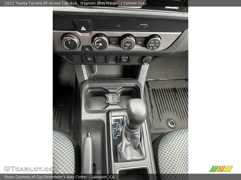 Magnetic Gray Metallic / Cement Gray 2022 Toyota Tacoma SR Access Cab 4x4