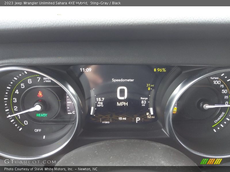 Sting-Gray / Black 2023 Jeep Wrangler Unlimited Sahara 4XE Hybrid