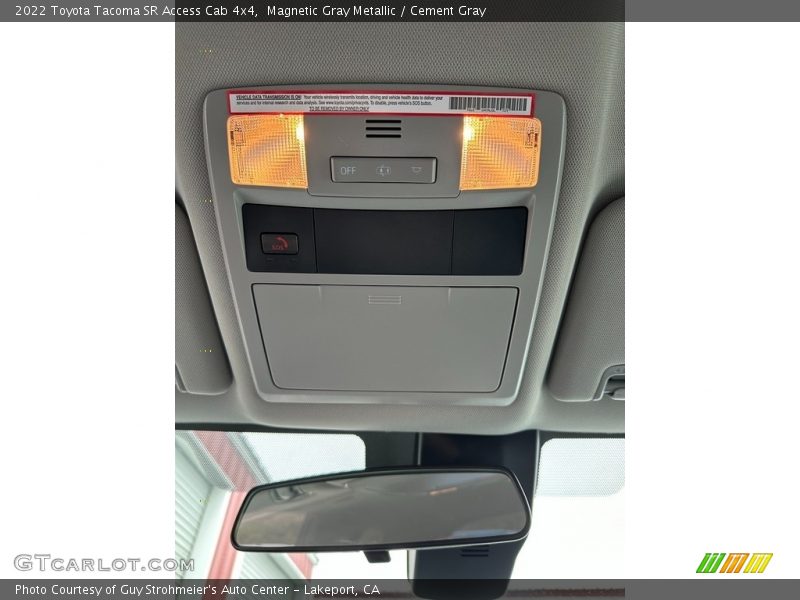 Magnetic Gray Metallic / Cement Gray 2022 Toyota Tacoma SR Access Cab 4x4