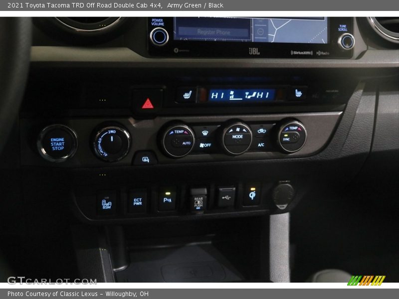 Army Green / Black 2021 Toyota Tacoma TRD Off Road Double Cab 4x4