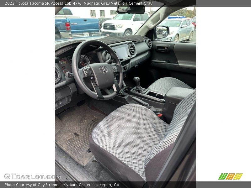 Magnetic Gray Metallic / Cement Gray 2022 Toyota Tacoma SR Access Cab 4x4