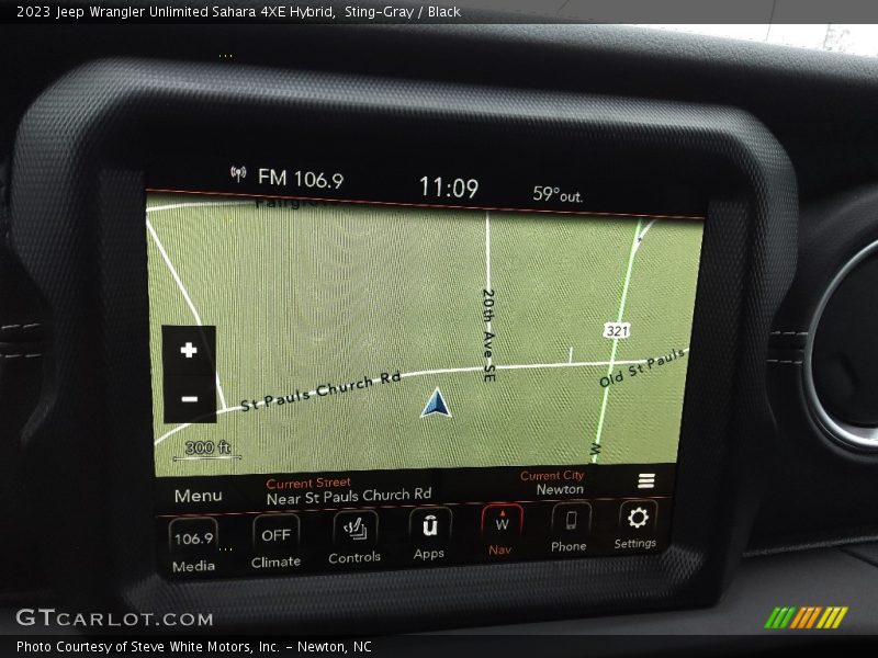 Sting-Gray / Black 2023 Jeep Wrangler Unlimited Sahara 4XE Hybrid
