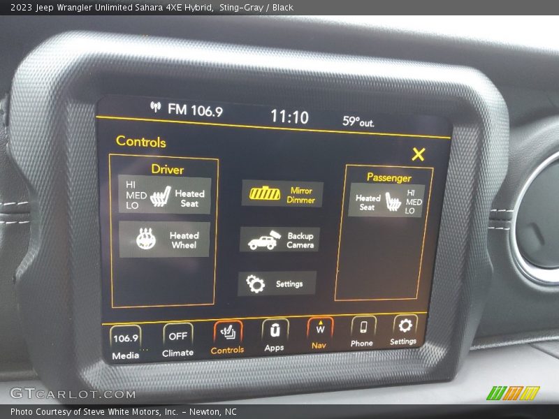 Sting-Gray / Black 2023 Jeep Wrangler Unlimited Sahara 4XE Hybrid