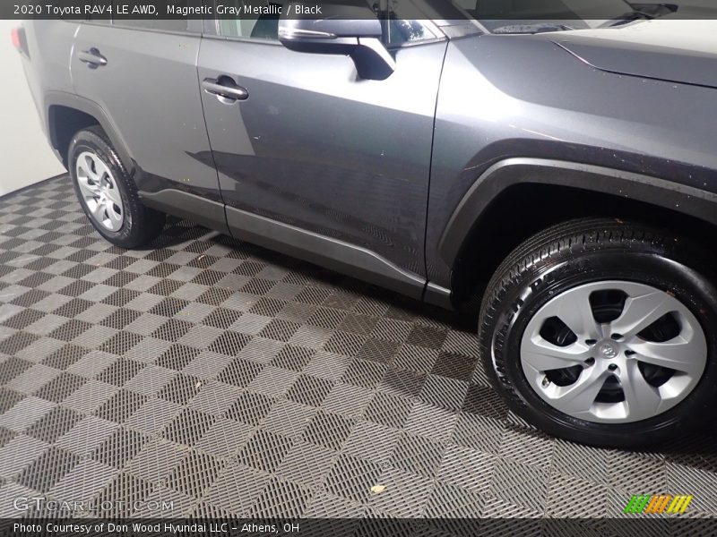 Magnetic Gray Metallic / Black 2020 Toyota RAV4 LE AWD