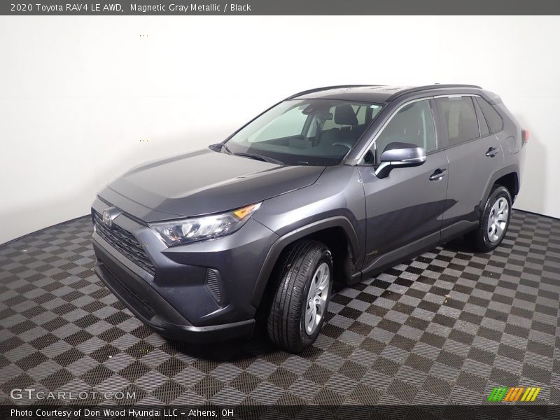 Magnetic Gray Metallic / Black 2020 Toyota RAV4 LE AWD